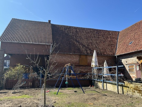 Scheune und Garten - 