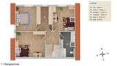Grundriss Obergeschoss - 
