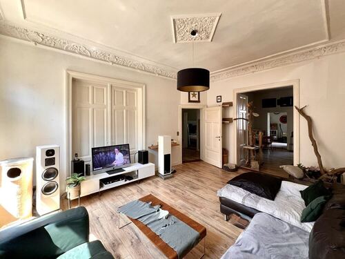 Wohnbereich ... - 4 Zimmer Erdgeschoßwohnung in Hildesheim