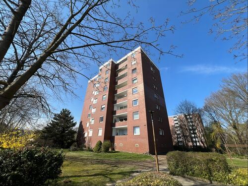 Straßenansicht - 2 Zimmer Etagenwohnung in Peine