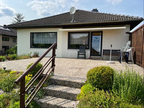 Blick auf die Terrasse - 
