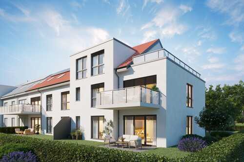 Gartenansicht - 4 Zimmer Einfamilienhaus zum Kaufen in Sarstedt