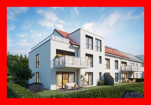 Gartenansicht - Willkommen am Sonnenkamp-Ost! - 315.000,00 EUR Kaufpreis, ca.  93,78 m² Wohnfläche