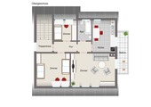 Grundriss Obergeschoss - 