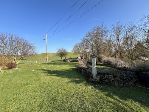 Garten mit Blick ins Grüne - 