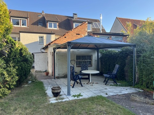 Blick auf die Terrasse - 