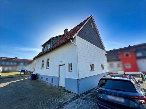 hintere Seitenansicht - Einfamilienhaus mit 95,00 m&sup2; in Goslar zum Kaufen