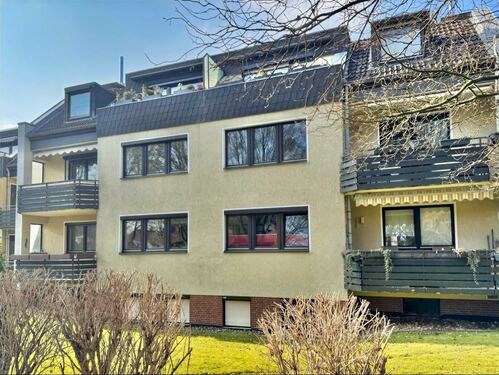 Rückansicht - 3 Zimmer Etagenwohnung in Hildesheim