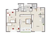 Grundriss (Abb. ähnlich) - 