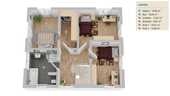 Grundriss Obergeschoss - 