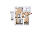 Wohnungsgrundriss - 