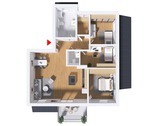 Grundriss DG 7 (Abb. ähnlich) - 4 Zimmer Etagenwohnung zum Kaufen in Hildesheim