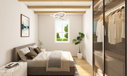 Visualisierung Schlafen - Erdgeschoßwohnung mit 81,38 m² in Clausthal-Zellerfeld zum Kaufen