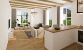 Visualisierung Wohnen - 3 Zimmer Erdgeschoßwohnung in Clausthal-Zellerfeld