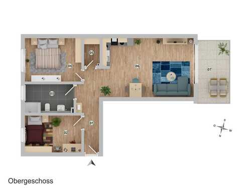Wohnung 11 - 3 Zimmer Etagenwohnung zum Kaufen in Hildesheim