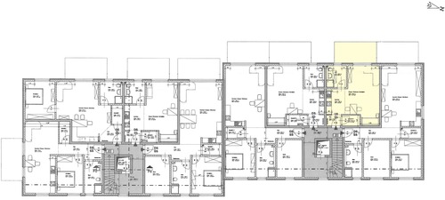 Lage im Gebäude - 1 Zimmer Etagenwohnung in Hildesheim