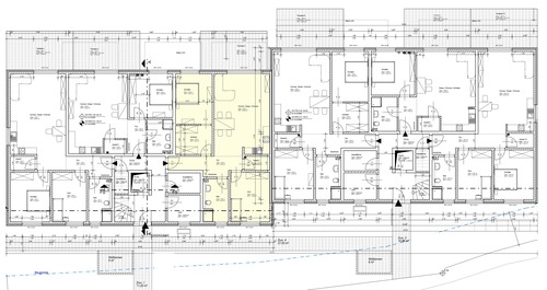 Lage im Gebäude Wohng. 3 - 3.5 Zimmer Erdgeschoßwohnung in Hildesheim