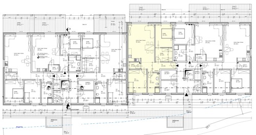 Lage im Gebäude Wohng. 8 - 3.5 Zimmer Erdgeschoßwohnung in Hildesheim