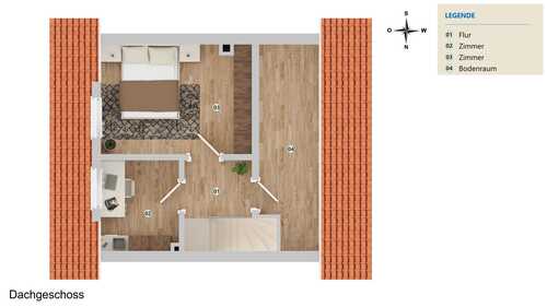 Dachgeschoss - 