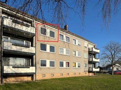 Straßenansicht - 2 Zimmer Etagenwohnung in Peine