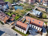 Ansicht aus Drohnenperspektive - Etagenwohnung mit 80,90 m² in Hildesheim zum Kaufen