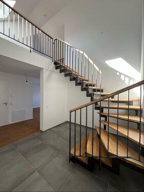 Blick von der Küche auf die Galerie - 