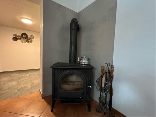 Kamin im Wohnzimmer - 