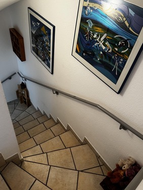 Treppe ins Obergeschoss - 