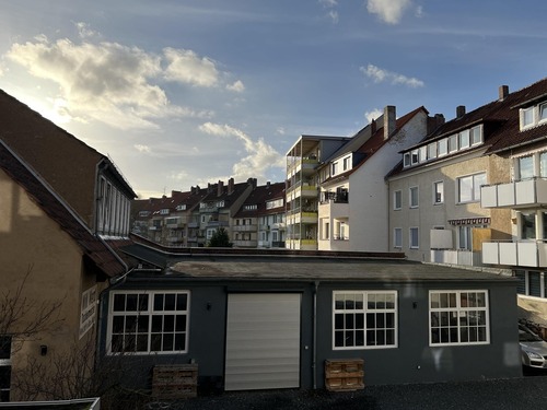 Aussicht vom Balkon - 