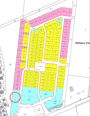 Lageplan Baugebiet - 