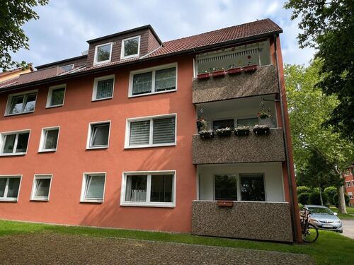 Rückansicht - 4 Zimmer Etagenwohnung in Hildesheim