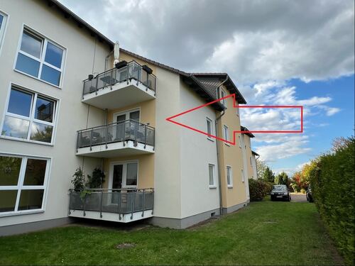 Lage der Wohnung im 1. OG - 2 Zimmer Etagenwohnung in Wendeburg