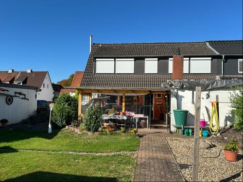 Gartenansicht - 6 Zimmer Doppelhaushälfte in Ilsede
