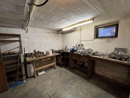 Werkstatt im Keller - 