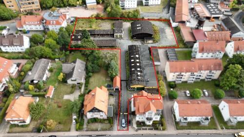 Luftbild - Sanierungs- oder Abrissprojekt in Alfeld