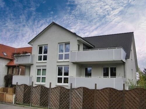 Rückansicht des Hauses - 2 Zimmer Dachgeschoßwohnung in Hildesheim