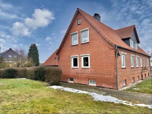 Seitenansicht - Doppelhaushälfte mit 119,00 m&sup2; in Holle zum Kaufen