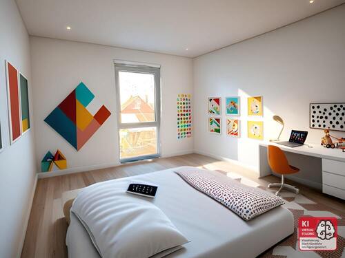 2. Kinderzimmer im 1. OG visualisiert - 
