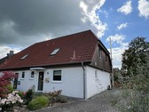 Vorderseite/Giebelseite der Doppelhaushälfte - Doppelhaushälfte mit 106,91 m&sup2; in Schellerten zum Kaufen