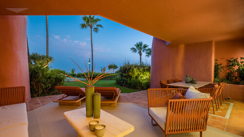 Nachts auf der Terrasse - 