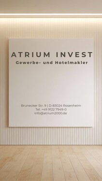 ATRIUM_Invest_Schild - Apartment-Hotel Stadtgrenze Berlin 44 Serviced Apartments und Betriebs-GmbH