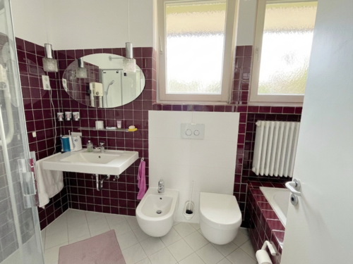 Tageslichtbad mit Dusche und Wanne - 