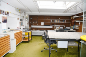 UG Büro mit Glaskuppel - 