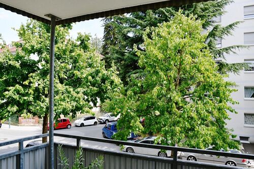 Blick vom Balkon - 