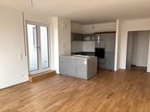 Wohn-/Essbereich mit Terrassenzugang - 3- Zimmerwohnung mit 88,00 m&sup2; in Darmstadt zur Miete