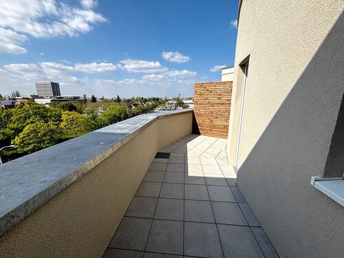 sonnige Dachterrasse - 