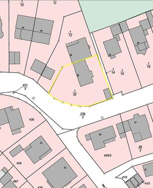 Lageplan - Grundstück zum Kaufen in Mühltal-Traisa