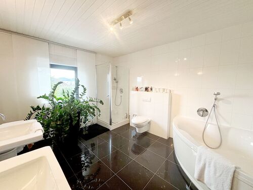 modernes Tageslichtbad - 