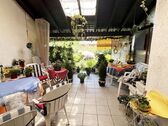 große überdachte Terrasse - 