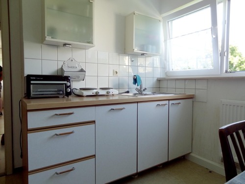 Küche Sicht 1 - 1 Zimmer Erdgeschoßwohnung zur Miete in Vaihingen